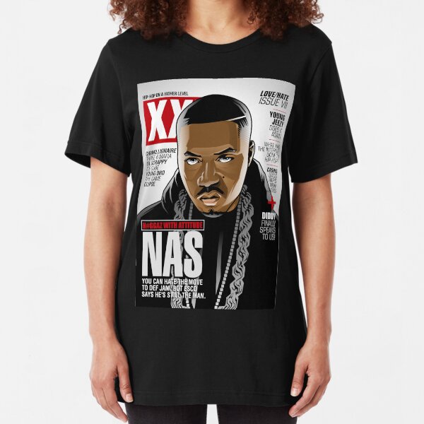 Hip Hop On A Higher Level : N#ggaz With Attitude Slim Fit T-Shirt