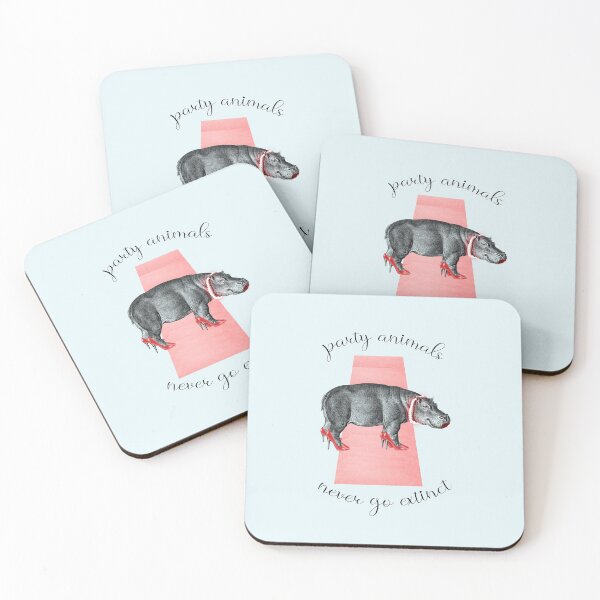 Item preview, PARTY ANIMALS _ HIPPO designed and sold by PagotoCaroto.