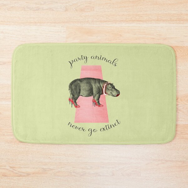 Item preview, PARTY ANIMALS _ HIPPO designed and sold by PagotoCaroto.