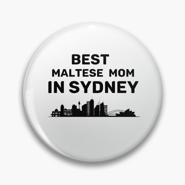Item preview, Maltese Mom - Sydney - Best Mom - Skyline - Black designed and sold by Beyond Words.