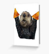 Dorito Otter Greeting Card