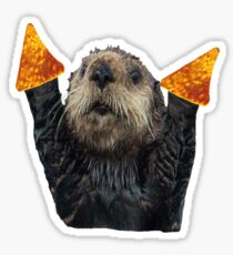 Dorito Otter Sticker
