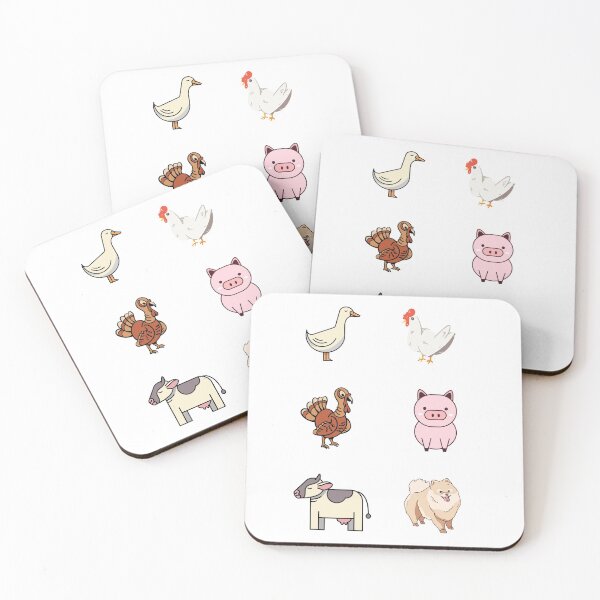 Item preview, Farm Animals Sticker Packs designed and sold by MIKE'S PRINT ON DEMAND.