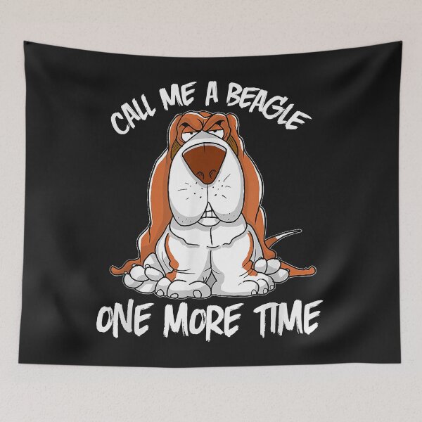 Item preview, Funny Call Me A Beagle Basset Hound Dog designed and sold by jimmiexq.