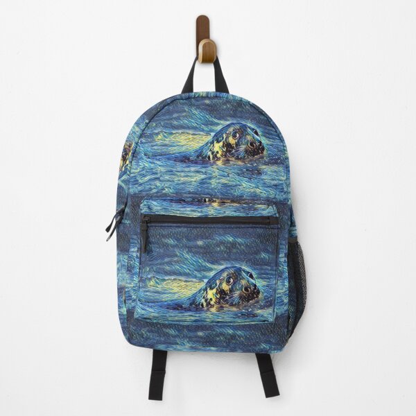 Item preview, Sneaky Seal In Shades Of Blue designed and sold by Fearless-Fox.