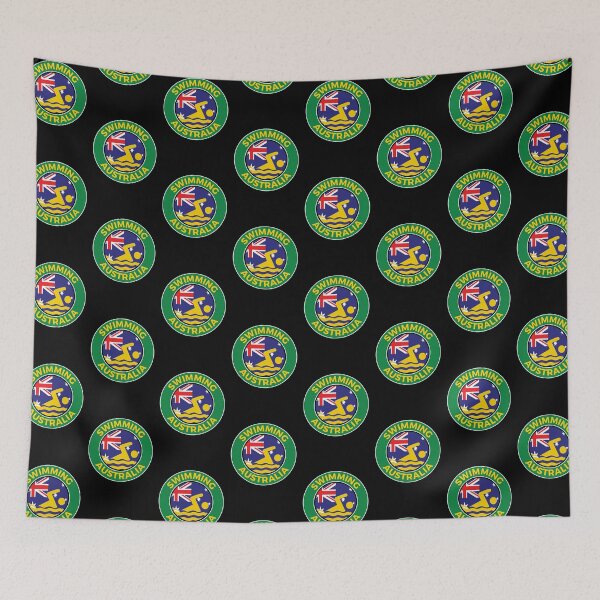 Item preview, Swimming Australia designed and sold by Rhu Creations.