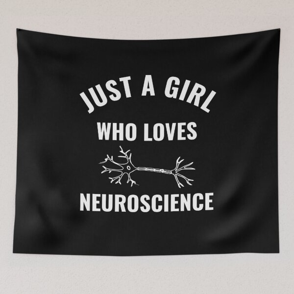 Item preview, Just A Girl Who Loves Neuroscience designed and sold by manishfzr1995.