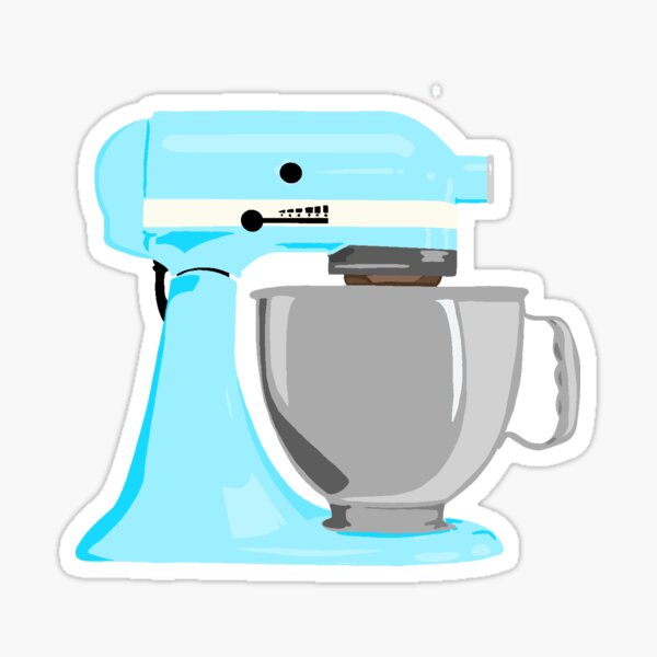 Kitchenaid Stand Mixer - Blue Sticker