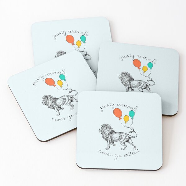 Item preview, PARTY ANIMALS _ LION designed and sold by PagotoCaroto.