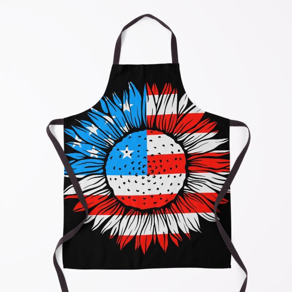 Item preview, American Flag Summer Sun Flower designed and sold by NewTrendings.