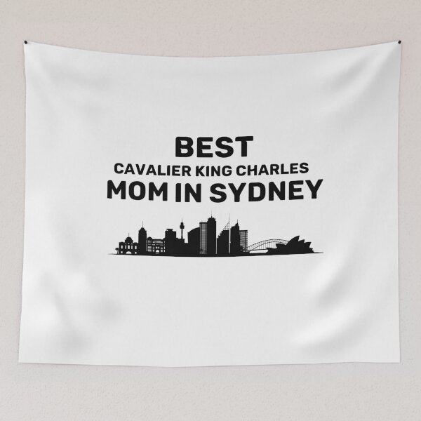 Item preview, Cavalier King Charles Mom - Sydney - Best Mom - Skyline - Black designed and sold by Beyond Words.