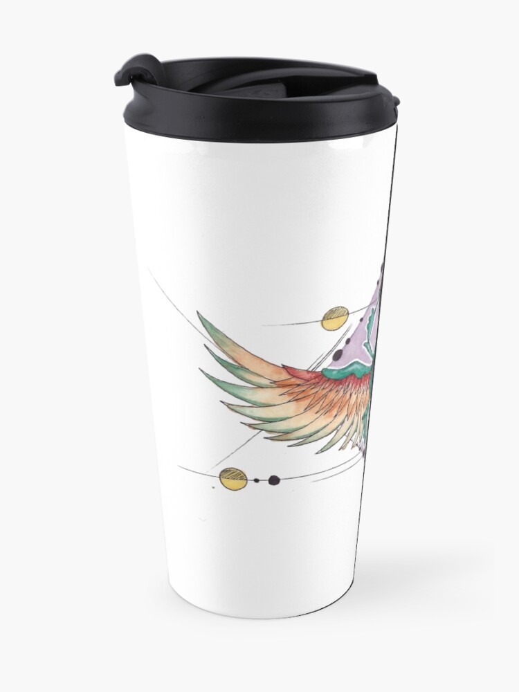 Mug isotherme ''Mighty beetle - Watercolor' : autre vue