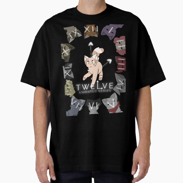 Twelve: May & the Vessels (Clock Version) Oversized T-Shirt