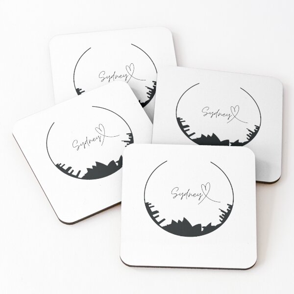 Item preview, Sydney - Australia - Skyline - Black designed and sold by Beyond Words.