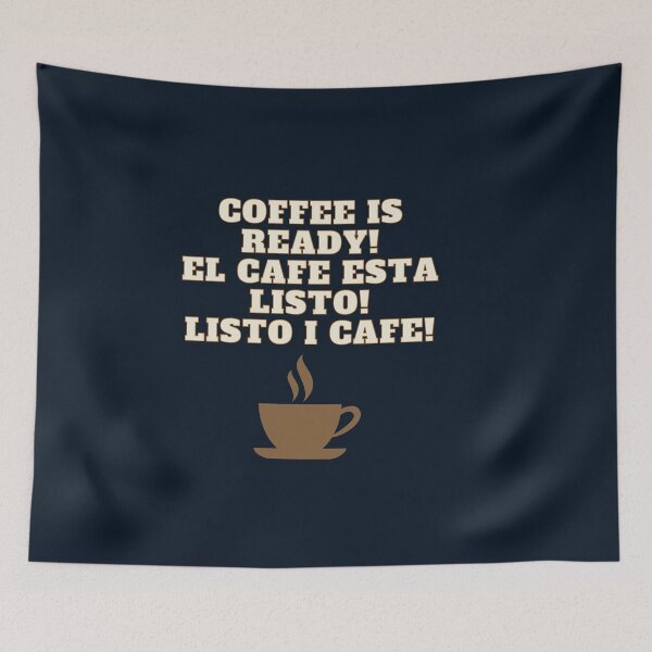 Item preview, Coffee is Ready! designed and sold by POSITIVE4EVA.