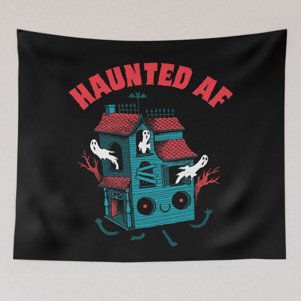 Item preview, Haunted AF designed and sold by DinoMike.