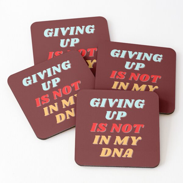Item preview, Giving up is not my DNA designed and sold by TheRightHonMP.