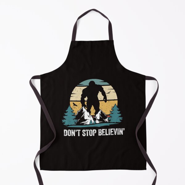 Item preview, Dont stop believing retro Bigfoot Forest  designed and sold by Majesticoo.