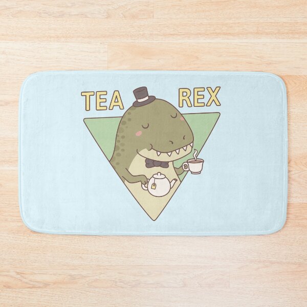 Item preview, Cute Dinosaur Tea Rex Trex Pun designed and sold by rustydoodle.