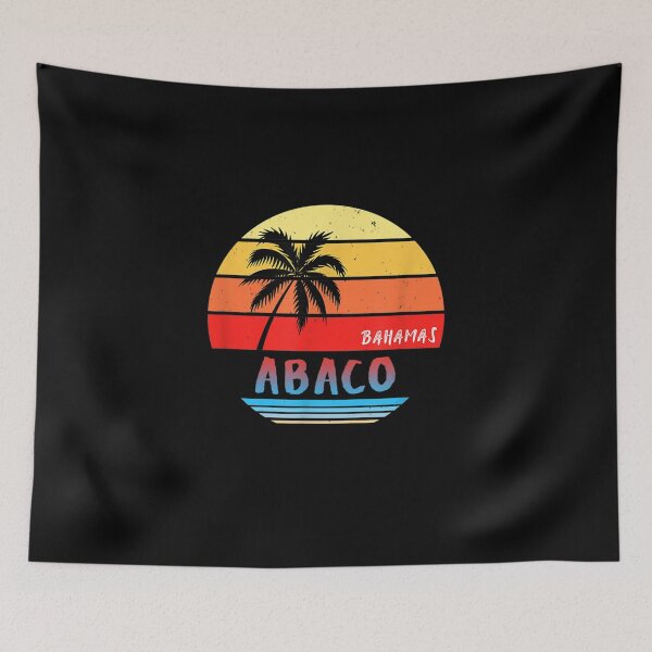 Item preview, Vintage Abaco, Bahamas Patriotic Flag  designed and sold by loka-Art.
