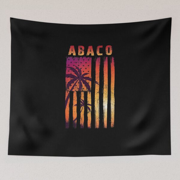 Item preview, Vintage Abaco, Bahamas Patriotic Flag  designed and sold by loka-Art.