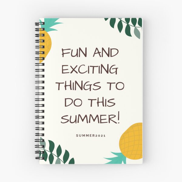 Item preview, fun and exciting things to do this summer designed and sold by theblackWolf51.