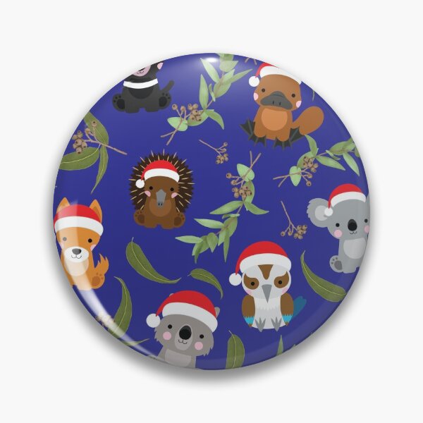 Item preview, Aussie Christmas Babies Dark Blue designed and sold by Redhillcreative.