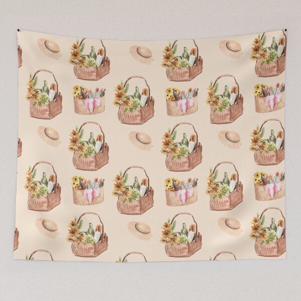 Item preview, Cottagecore aesthetic pattern designed and sold by Hoetoons.