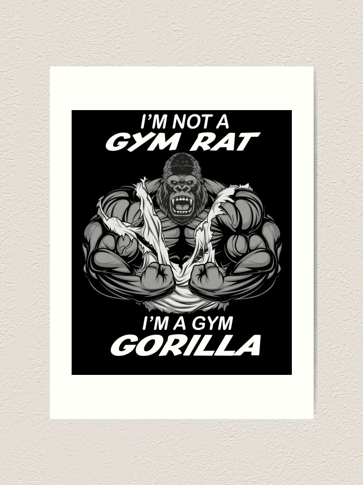 Gym rat, that I am!