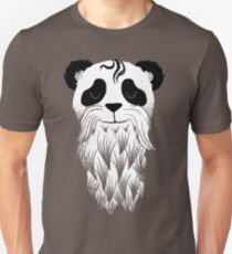 Panda Beard Unisex T-Shirt