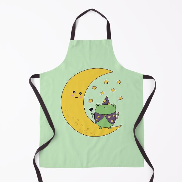 Item preview, Kawaii Moon & Froggy Wizard designed and sold by GrimButterfly.