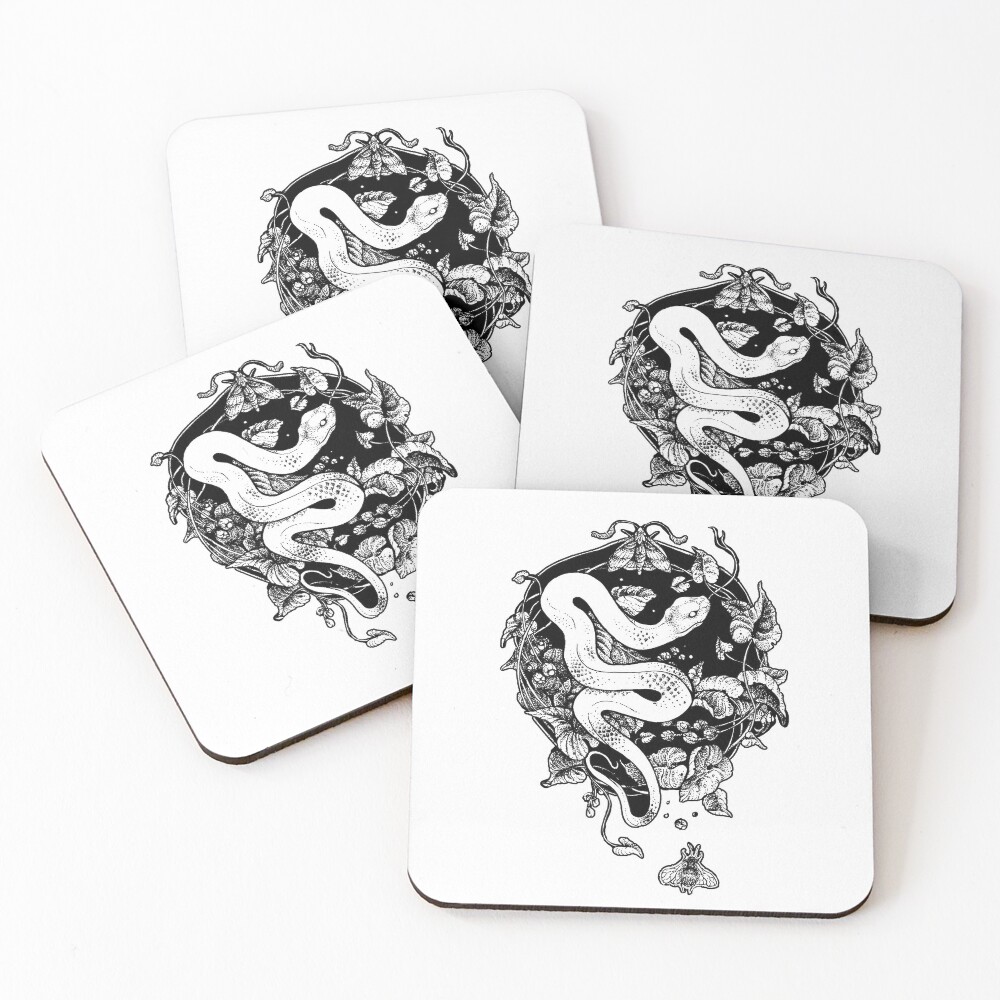 Item preview, Coasters (Set of 4) designed and sold by rottenfantom.