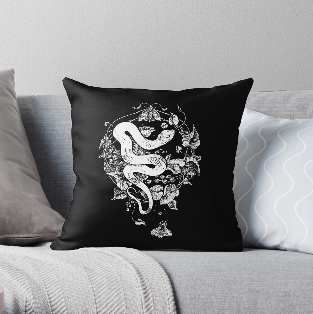 Item preview, Throw Pillow designed and sold by rottenfantom.