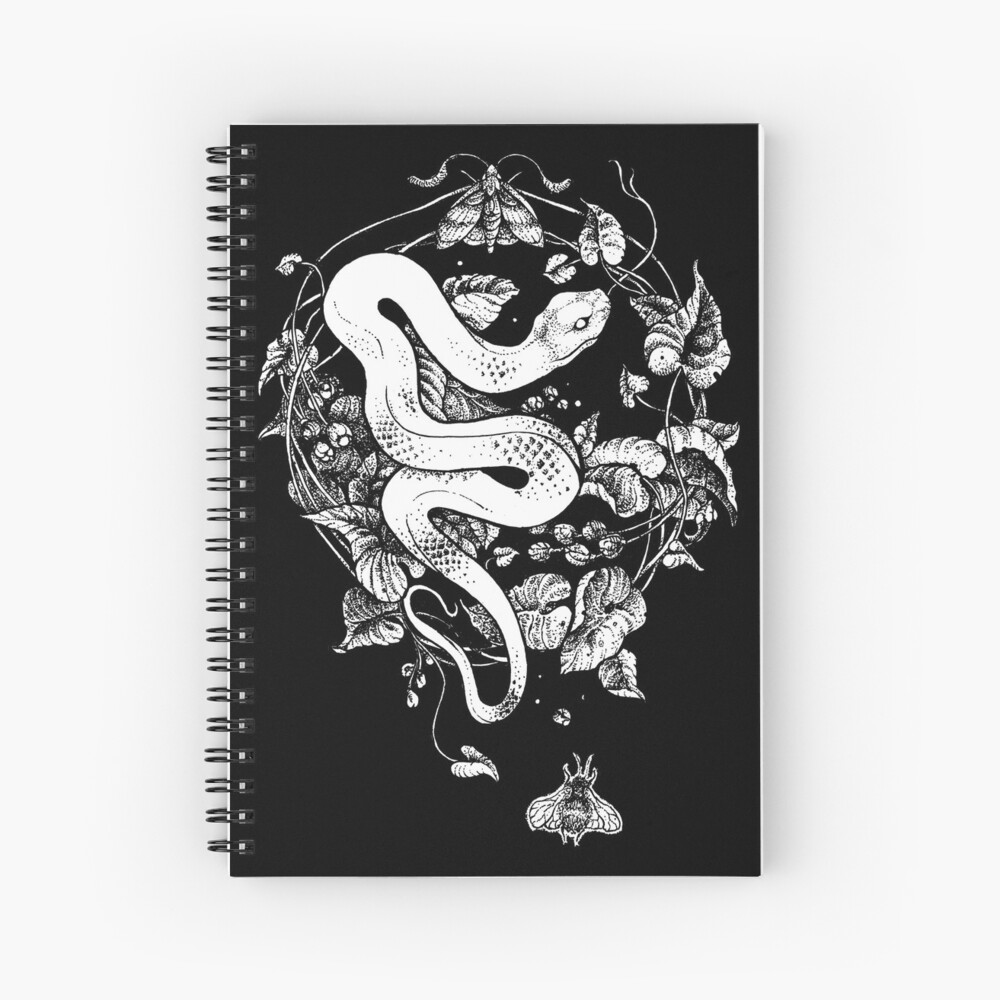 Item preview, Spiral Notebook designed and sold by rottenfantom.