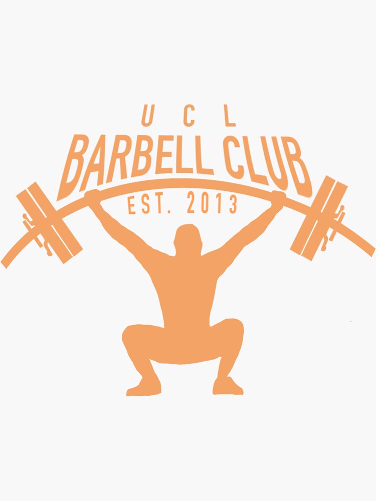 "Barbell Club Logo" Sticker for Sale by sherylwylie Redbubble