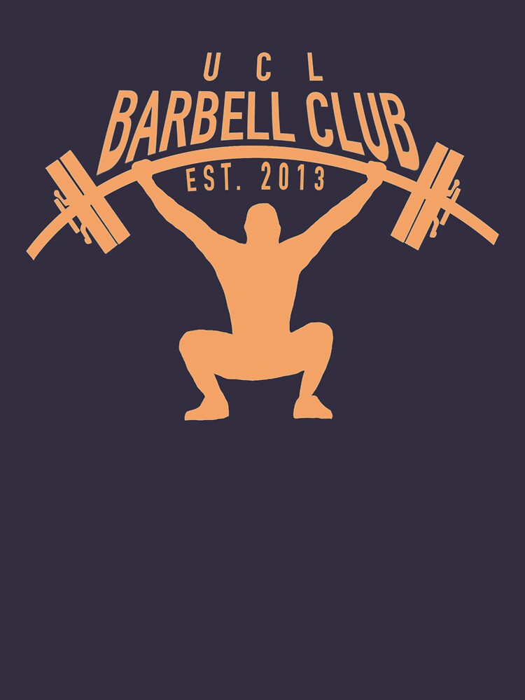 Depression barbell club logo big Essential T-Shirt for Sale by