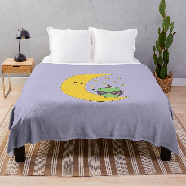 Item preview, Kawaii Moon & Froggy Wizard designed and sold by GrimButterfly.