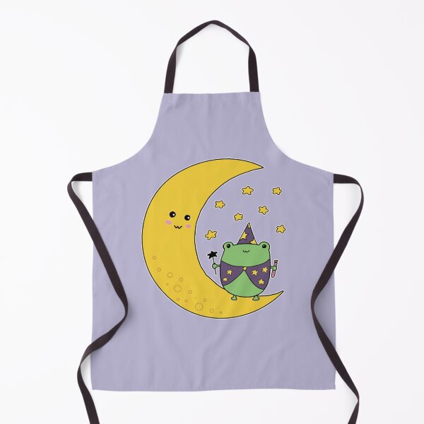Item preview, Kawaii Moon & Froggy Wizard designed and sold by GrimButterfly.