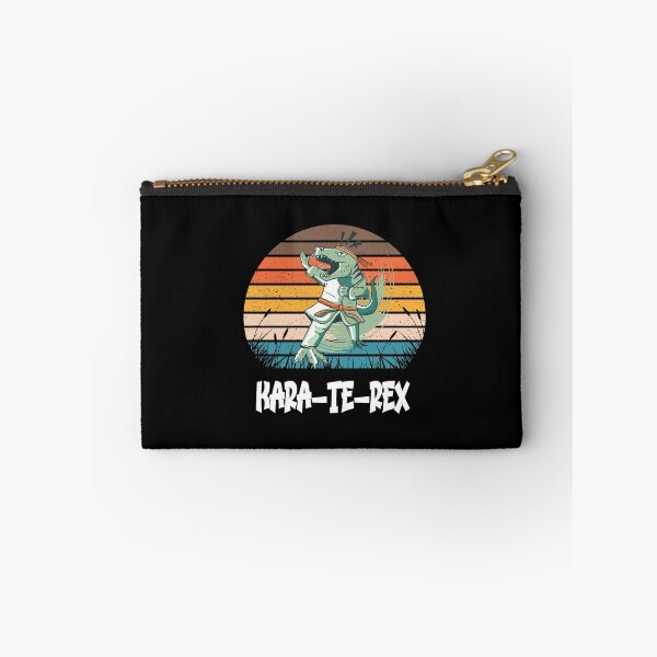 Item preview, Kara-Te-Rex Funny Dinosaur playing Karate Tshirt designed and sold by Hema Thilakaratne.