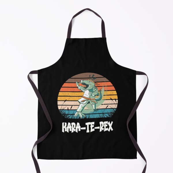 Item preview, Kara-Te-Rex Funny Dinosaur playing Karate Tshirt designed and sold by Hema Thilakaratne.