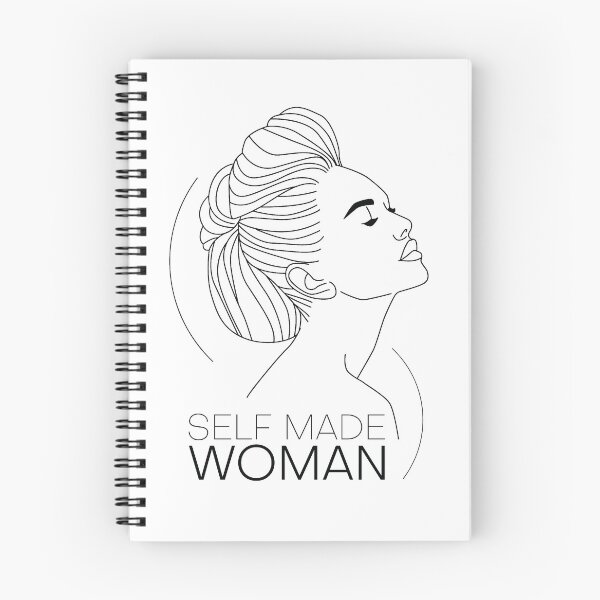 Item preview, self made woman - illustration designed and sold by cruzzcreation.
