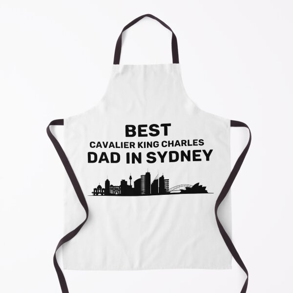 Item preview, Cavalier King Charles dad - Sydney - Best dad - Skyline - Black designed and sold by Beyond Words.