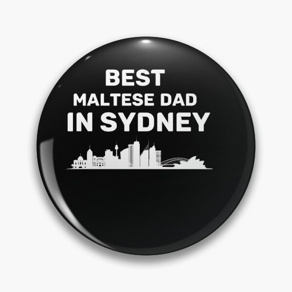 Item preview, Maltese dad - Sydney - Best dad - Skyline designed and sold by Beyond Words.
