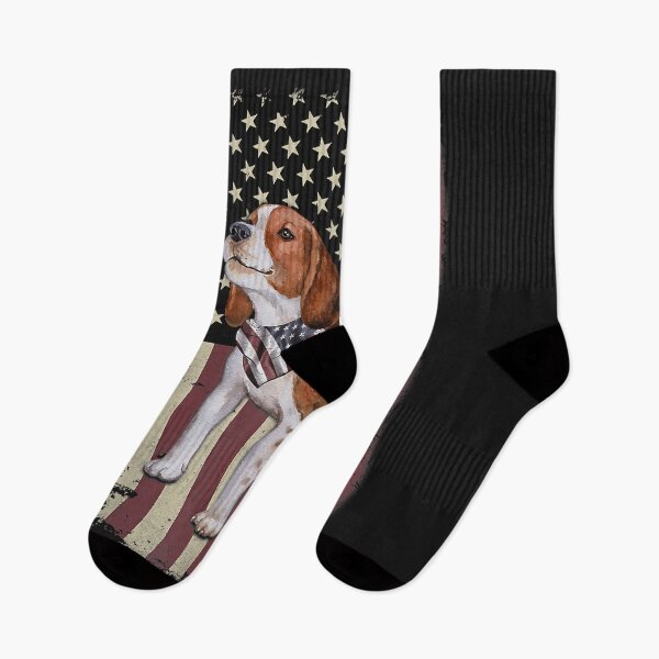 Item preview, Beagle American Flag Bandana Patriotic 4th Of July Tshirt designed and sold by jimmiexq.