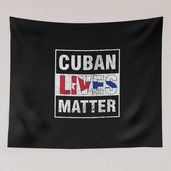 Item preview, Cuban Lives Matter SOS Cuba Abajo el Dictadura designed and sold by loka-Art.
