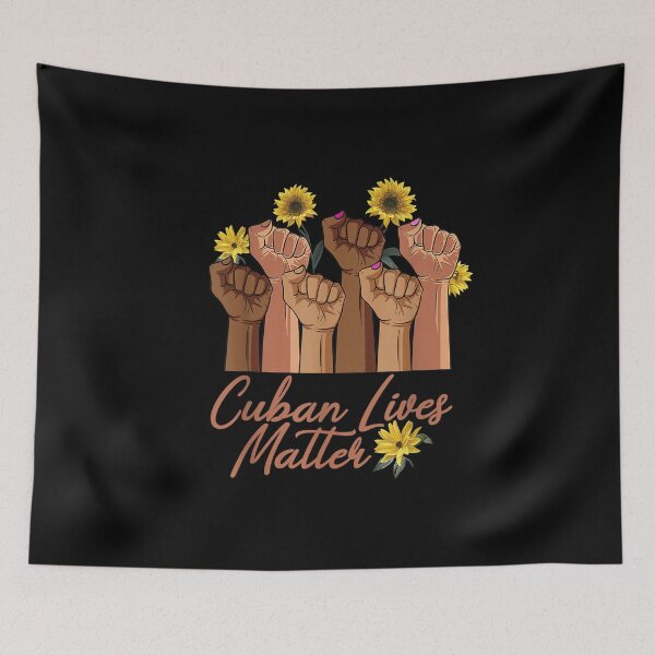 Item preview, Cuban Lives Matter SOS Cuba Abajo el Dictadura designed and sold by loka-Art.