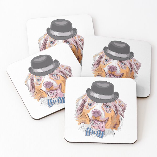 Item preview, Australian Shepherd Watercolor designed and sold by SenGift.