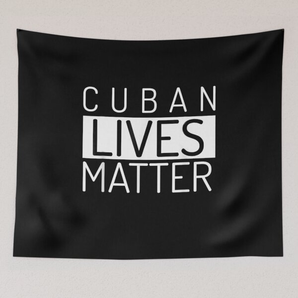 Item preview, Cuban Lives Matter SOS Cuba Abajo el Dictadura designed and sold by loka-Art.