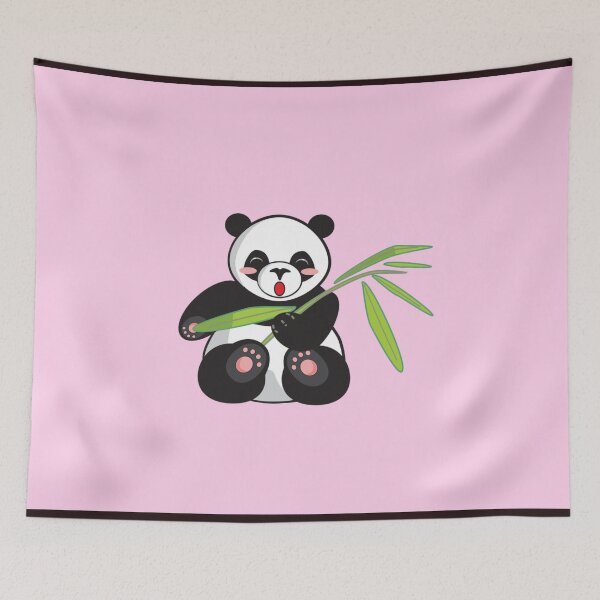 Item preview, eating panda designed and sold by Mohini Sawant.