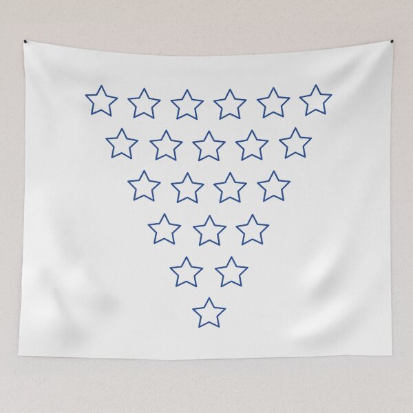 Aperçu de l'œuvre Blue Stars créée et vendue par PSheekey.